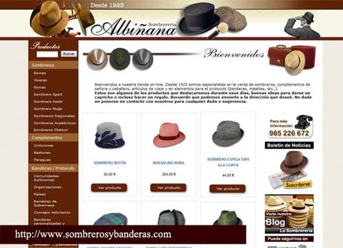 ecomerce_sombrereria_albina Sombrerería Albiñana
