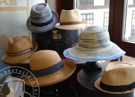 Sombreros para el verano de Sombrerería Albiñana Sombreros para el verano