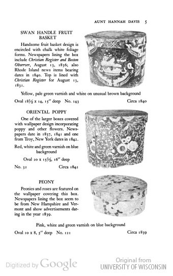 Hat boxes and bandboxes at Shelburne Museum_2 Hat boxes and bandboxes at Shelburne Museum