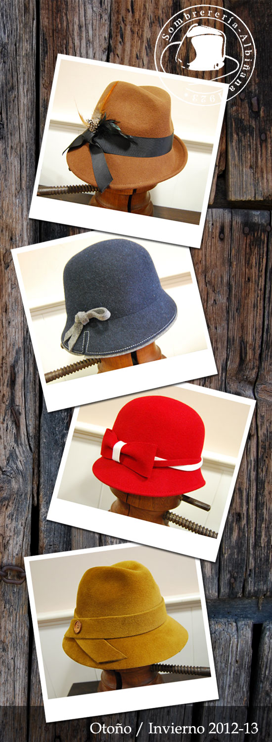 sombreros para otoño