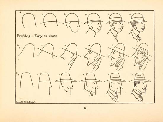 Dibujos y Sombreros - 1868