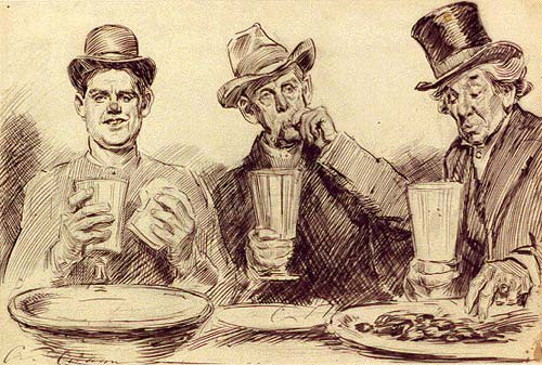 Ilustración de Charles Dana Gibson (1867-1944)