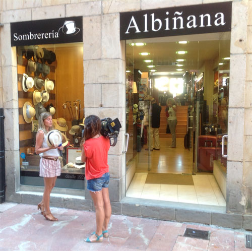 Sombrerería Albiñana en la Televisión
