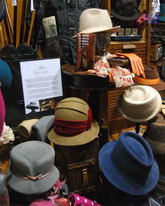 Sombreros de Charo Iglesias